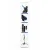 Y100 TK AI Face Tracking Selfie Stick Tripod | 360° Smart Auto Tracking Vlogging Stand with LED Fill Light