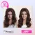 Myhox Auto Curling Iron 1.25", 4 Temp, Rotating Hair Curler for Beach Waves, Ceramic Curling Wand with Anti-Scald & Anti-Tangle for Long Hair, Dual Voltage, Pink