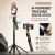 Y100 TK AI Face Tracking Selfie Stick Tripod | 360° Smart Auto Tracking Vlogging Stand with LED Fill Light
