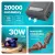 Armor AR24 20000mAh Wireless Powerbank With Dual USB Ports & LED Battery Indicator