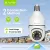 BAVIN SC801 Smart Security Lens Bulb CCTV Camera 3MP WiFi Camera w/Motion Tracking Alarm System