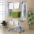 Heavy Duty Stainless Steel Double Pole Foldable Cloth Dryer Clothes Drying Stand