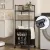 Household Washday Organizer Trolley 3-Tier Multi-purpose Storage Cart With Wheels
