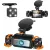 4-Channel 360° Dash Cam (Front, Rear, Left, Right) – FHD 1080P Multi-Channel Car Camera Traffic Recorder