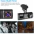 3-Channel Full HD Multi-Angle Car Dash Camera With Night Vision & Parking Monitor
