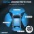 4-Channel 360° Dash Cam (Front, Rear, Left, Right) – FHD 1080P Multi-Channel Car Camera Traffic Recorder
