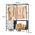 YMJ02 Clothing And Shoe Organizer Rack 103x41x188 cm