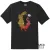 Makara Dragon Motif Graphic T-Shirt
