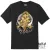 Chandradev Moon-Seated Deity Graphic T-Shirt – Black Edition