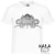 Garuda Mask Line Art Mandala Graphic T-Shirt