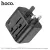 Hoco AC15 PD20W(1C2A) Three Port Multi Function Universal Travel Adapter
