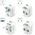 Universal Travel Adapter with Built In Dual USB Charger Ports Worldwide Adaptor