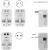 Universal Travel Adapter with Built In Dual USB Charger Ports Worldwide Adaptor