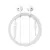 Joyroom JR‑EW01 Wired Series Half In‑Ear Wired Earphone