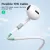Joyroom JR‑EW01 Wired Series Half In‑Ear Wired Earphone