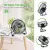 Portable Desktop High-Velocity Fan With Quiet Operation, USB Powered