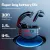 Plextone xMowi Space Endless Wireless TWS Gaming Metal Alloy Case Bluetooth 5.3 Earbud Game Music Dual Mode Mic Headset