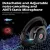 EKSA E900 Pro Gaming Wired Over Ear Headphones With Virtual 7.1 Surround Sound With Mic & Led