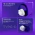 Proove Gaming Bliss (APP) Wireless Over-Ear Headset Bluetooth 5.4 High-Fidelity Gaming Headphone
