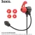 Hoco M105 E-Sport In-Ear Wired Gaming Headphone With Microphone