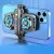 K4 Mobile Phone Cooler Radiator Semiconductor Dual Fan Temperature Display