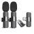 K9 Wireless Dual Wireless Microphone For Smartphone