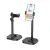 Plokama DT80 Desktop Phone Stand Adjustable 22-41cm 360° Rotation Stable Metal Base