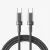 Bwoo X287C USB-C To USB-C PD 60W Fast Charging Nylon Braided Cable (1M)