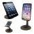Adjustable Folding Wood Design Base Mobile Stand