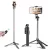A35 1.6m Extendable Selfie Selfie Mobile Tripod Stand Wireless Remote