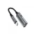 Foneng BM32 Type C 2-in-1 Metal Audio Cable (13cm)