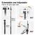 Neepho NP Z7 74″ Extendable Phone Tripod & Selfie Stick