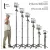NeePho NP Z8 Professional Aluminum Tripod (57cm – 215cm) 360° Rotating Head Non-Slip Legs & Wide Base