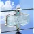 K4 Mobile Phone Cooler Radiator Semiconductor Dual Fan Temperature Display