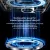 Memo CX10 Mobile Cooler With Circular RGB Lighting