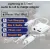 JH-026L 2 In 1 Adapter Lightning To 3.5mm Audio Call And Charge Adapter