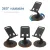 Adjustable Folding Wood Design Base Mobile Stand
