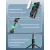 A6 Handheld Gimbal Stabilizer for Smartphone 1 Axis With Selfie Stick Tripod Stand Wireless Bluetooth Remote