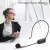 AY 102 Handheld UHF Wireless Double Microphone Headset Teaching Voice Amplifier