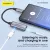 Foneng BM32 Type C 2-in-1 Metal Audio Cable (13cm)