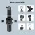 P135 Magnetic Selfie Stick MagSafe Tripod 4.5 Feet With Detachable Remote