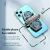 K4 Mobile Phone Cooler Radiator Semiconductor Dual Fan Temperature Display