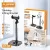 Plokama DT80 Desktop Phone Stand Adjustable 22-41cm 360° Rotation Stable Metal Base