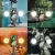 P185K 6ft Quadpod Selfie Stick Tripod With Dual Ring Lights & Bluetooth Remote