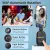 P03 Smart Auto Face Tracking AI Gimbal 360° Rotating Desktop Mount for Smartphones & Action Cameras