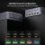 HW33 100W Type-C + USB 10 Port Desktop Fast Charger