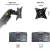 NB F160 NB F160 Full Motion Swivel Computer Monitor Arm For Two Screens 17-27 Inch