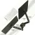 NB F160 NB F160 Full Motion Swivel Computer Monitor Arm For Two Screens 17-27 Inch