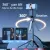 Q185 Face Tracking Handheld Selfie Stick Mobile Action Camera Tripiod Stand