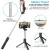 R1S Selfie Stick Tripod With Bluetooth Remote And Selfie Light